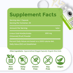 Intestinal Fortitude PREbiotic Gold capsules close-up for dairy-free gut support