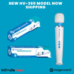 IntimateNeed Hitachi Magic Wand Waterproof HV360 soft silicone head for comfortable handling.