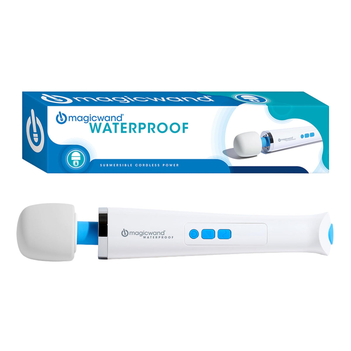IntimateNeed Hitachi Magic Wand Waterproof HV360 head for powerful vibrations in bath or shower.