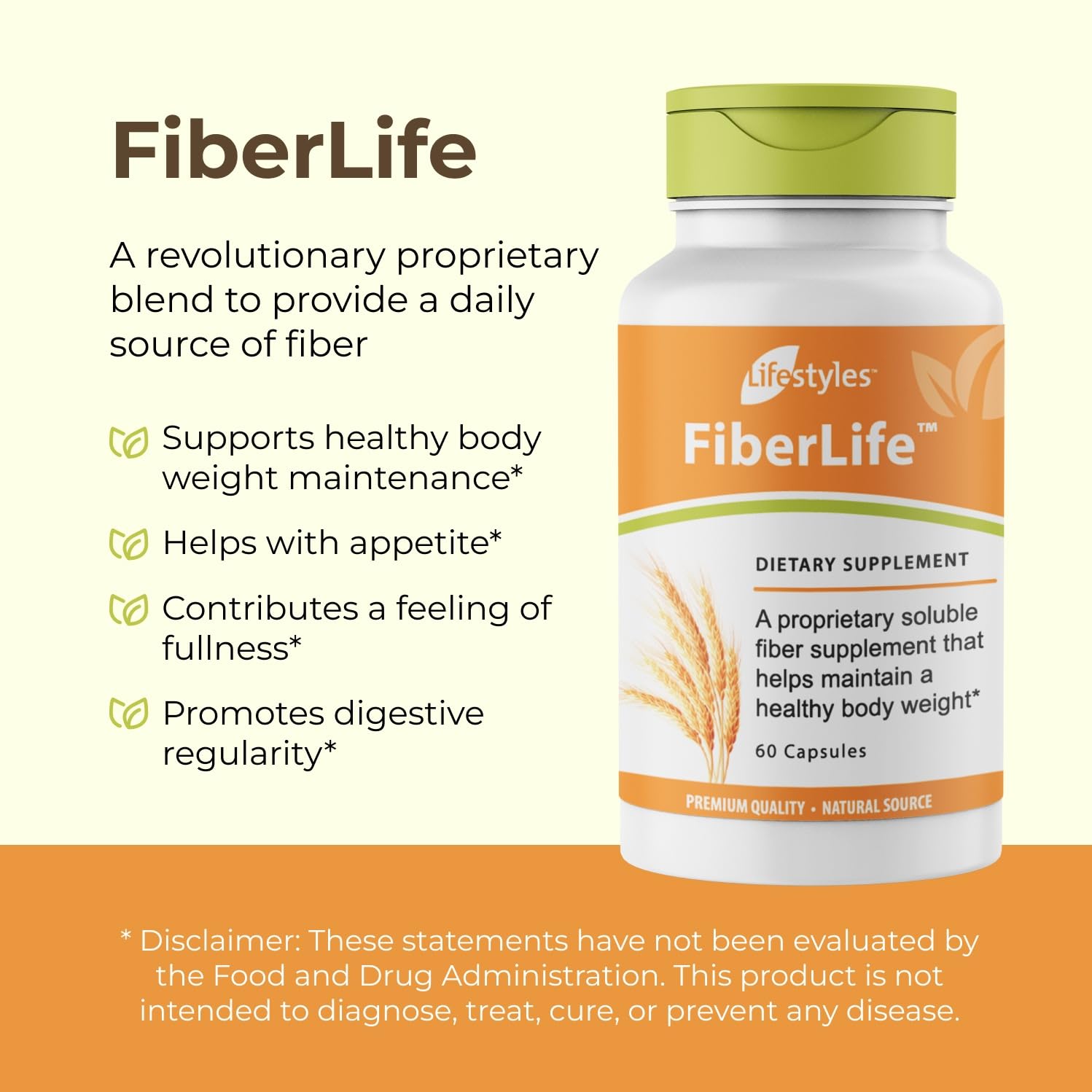 Close-up of Intra FiberLife capsules for convenient daily fiber support.