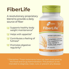 Close-up of Intra FiberLife capsules for convenient daily fiber support.