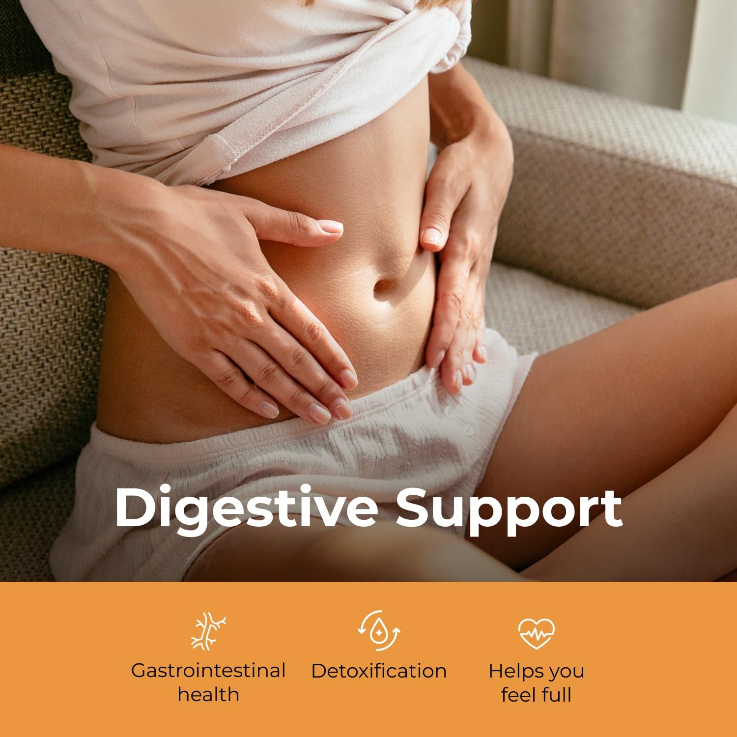 Intra Guar Gum powder, natural fiber aiding digestion.