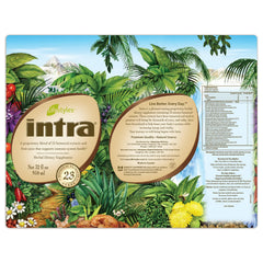 Intra Herbal Juice made in Canada stamp reinforces trusted quality and safety