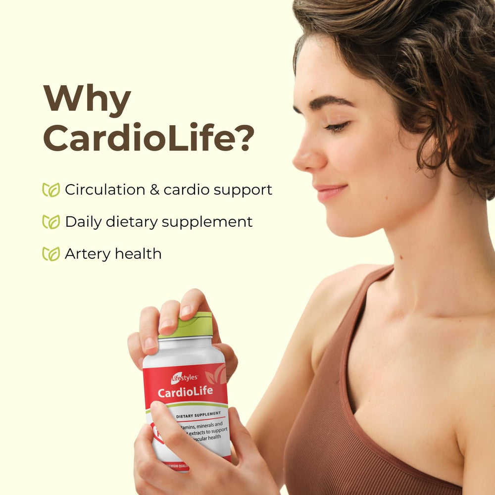 Intra CardioLife hawthorn extract visual emphasizes natural heart support.