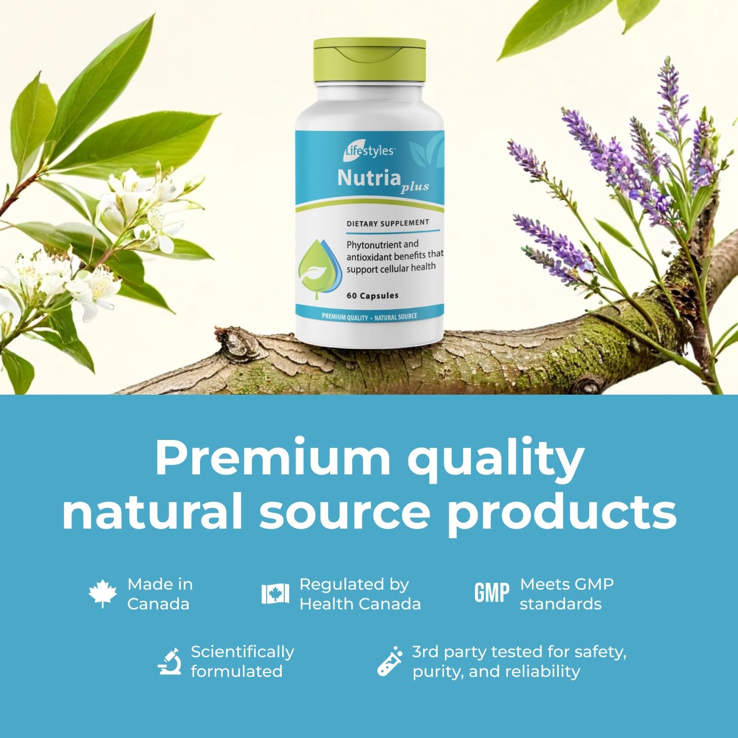 Intra NutriaPlus daily-use setup — simple morning routine for energy.