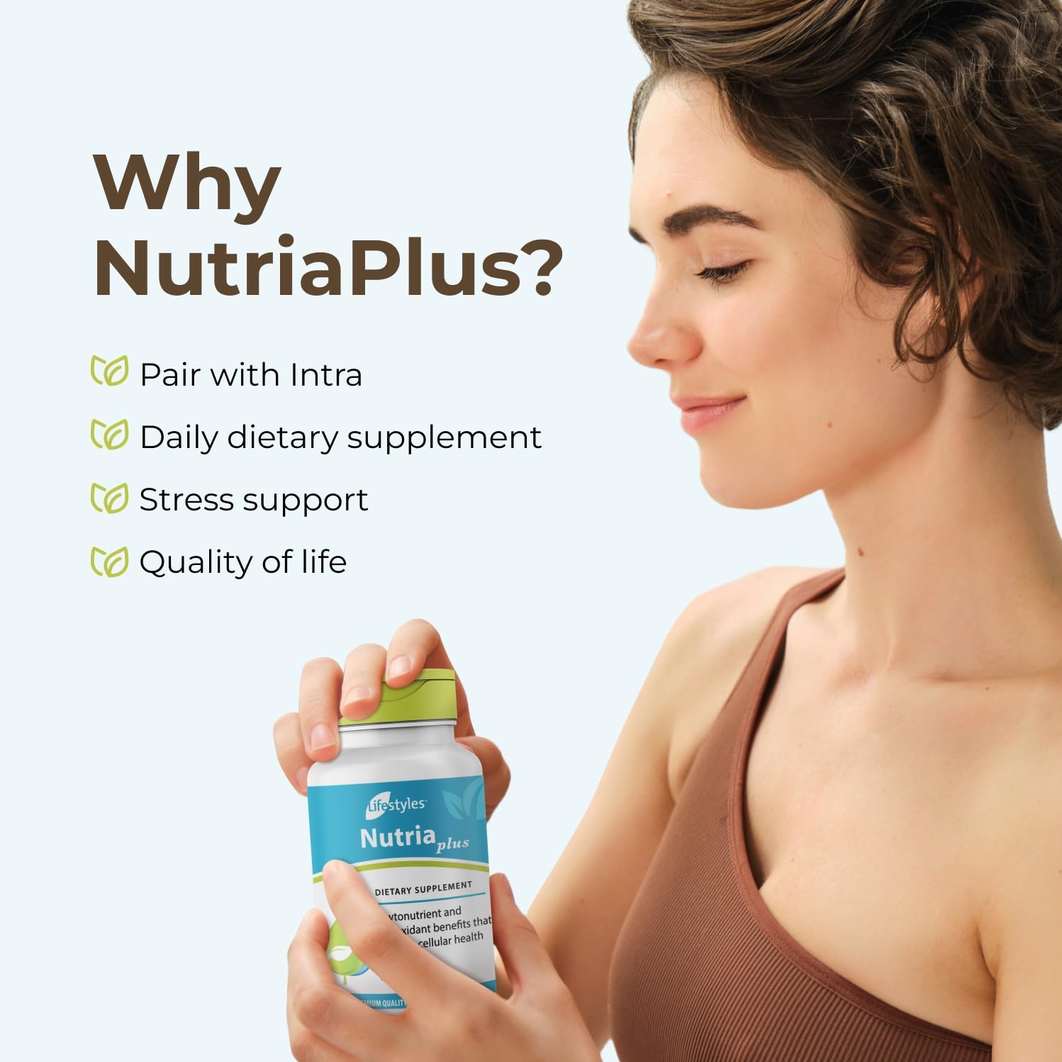 Intra NutriaPlus immunity-support visual — suggests daily defense for the body.