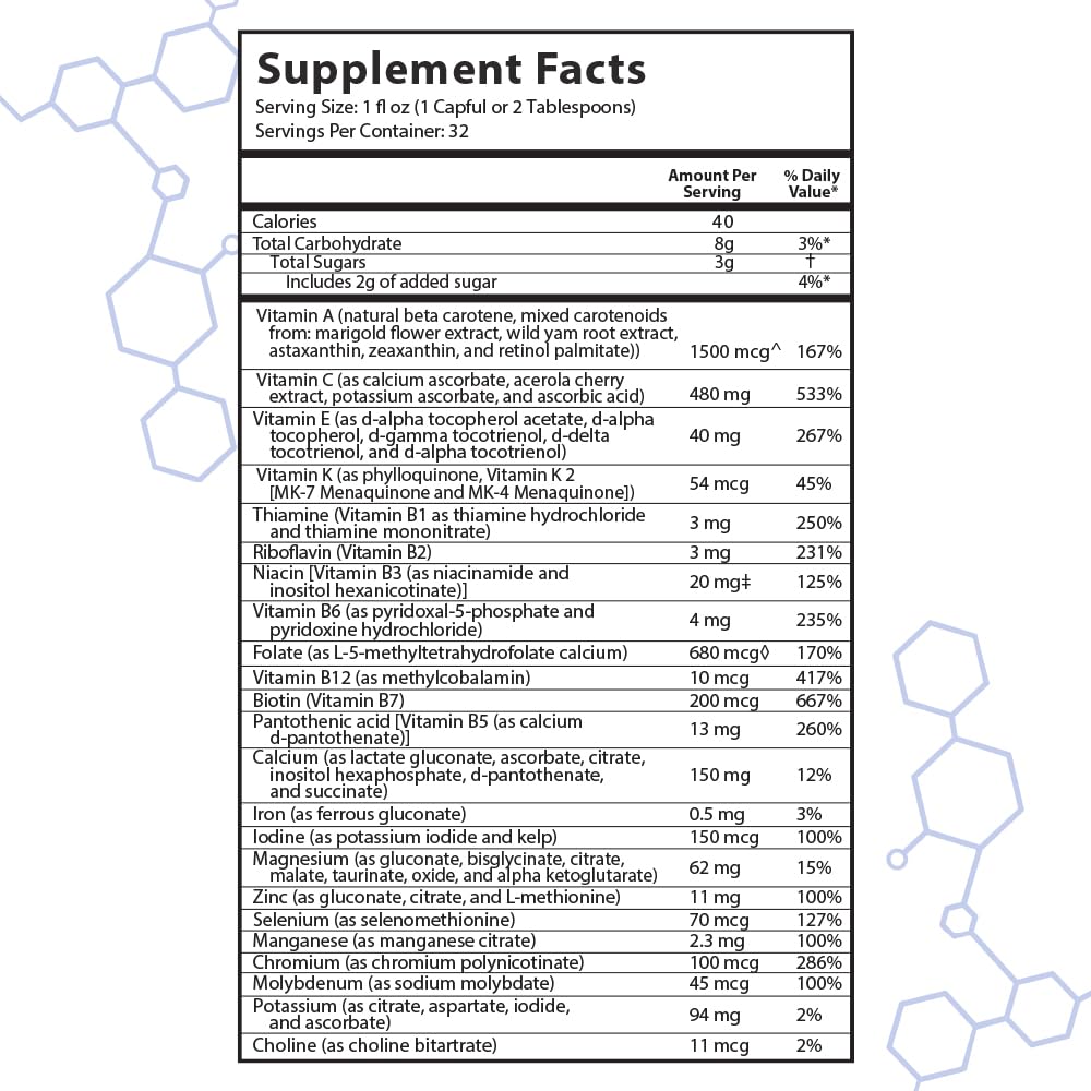 IntraKID Drucker Labs magnesium and vitamins provide daily vitality.