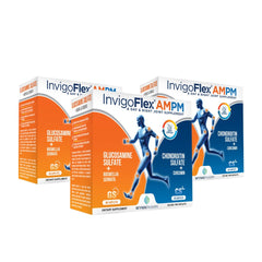 INVIGOFLEX AM/PM bottle label around-the-clock joint support