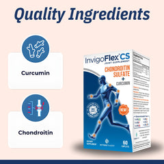 InvigoFlex CS capsules closeup highlighting easy-to-take capsules for daily use