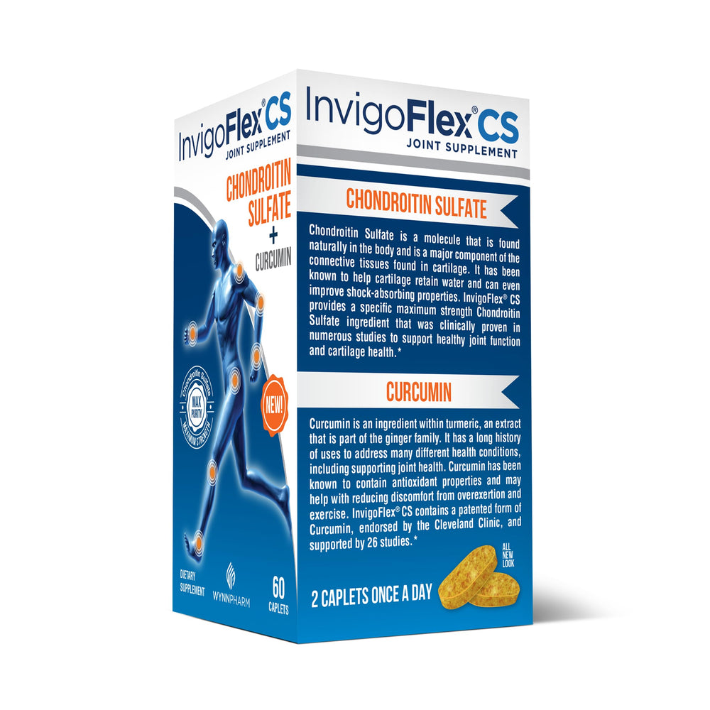 INVIGOFLEX CS supplement on a shelf ready for daily use