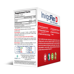 INVIGOFLEX dissolve-in-water scene demonstrates easy mix with beverages