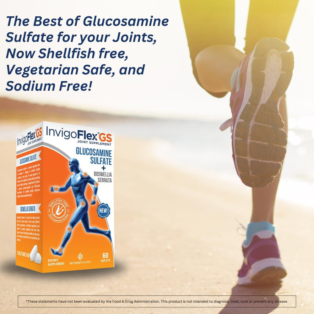 INVIGOFLEX packaging showing GMO-free and gluten-free features for a clean label