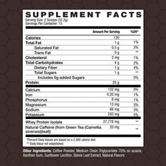 Hot INVIGOR8 protein coffee in a cup for a smooth energy boost.