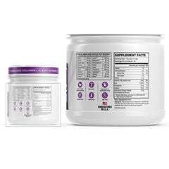 Invigor8 science-driven ingredients label signals support for natural collagen synthesis.