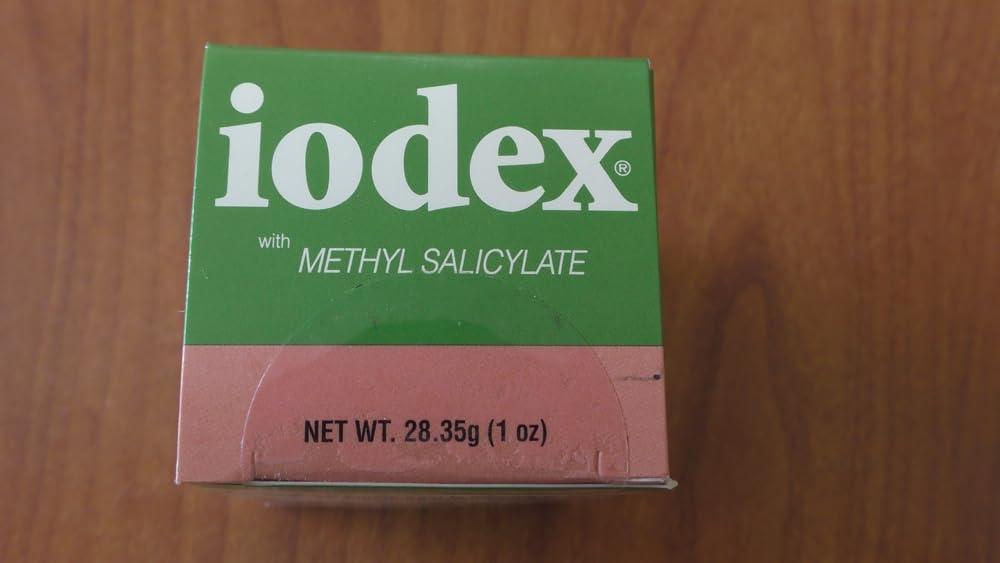 IODEX BAAR ointment massaged into skin to fade the color evenly