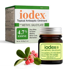 IODEX BAAR methyl salicylate ointment tube ready for easy topical application