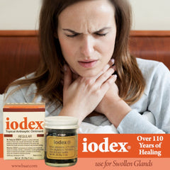 IODEX ointment applied to a minor scrape for protection