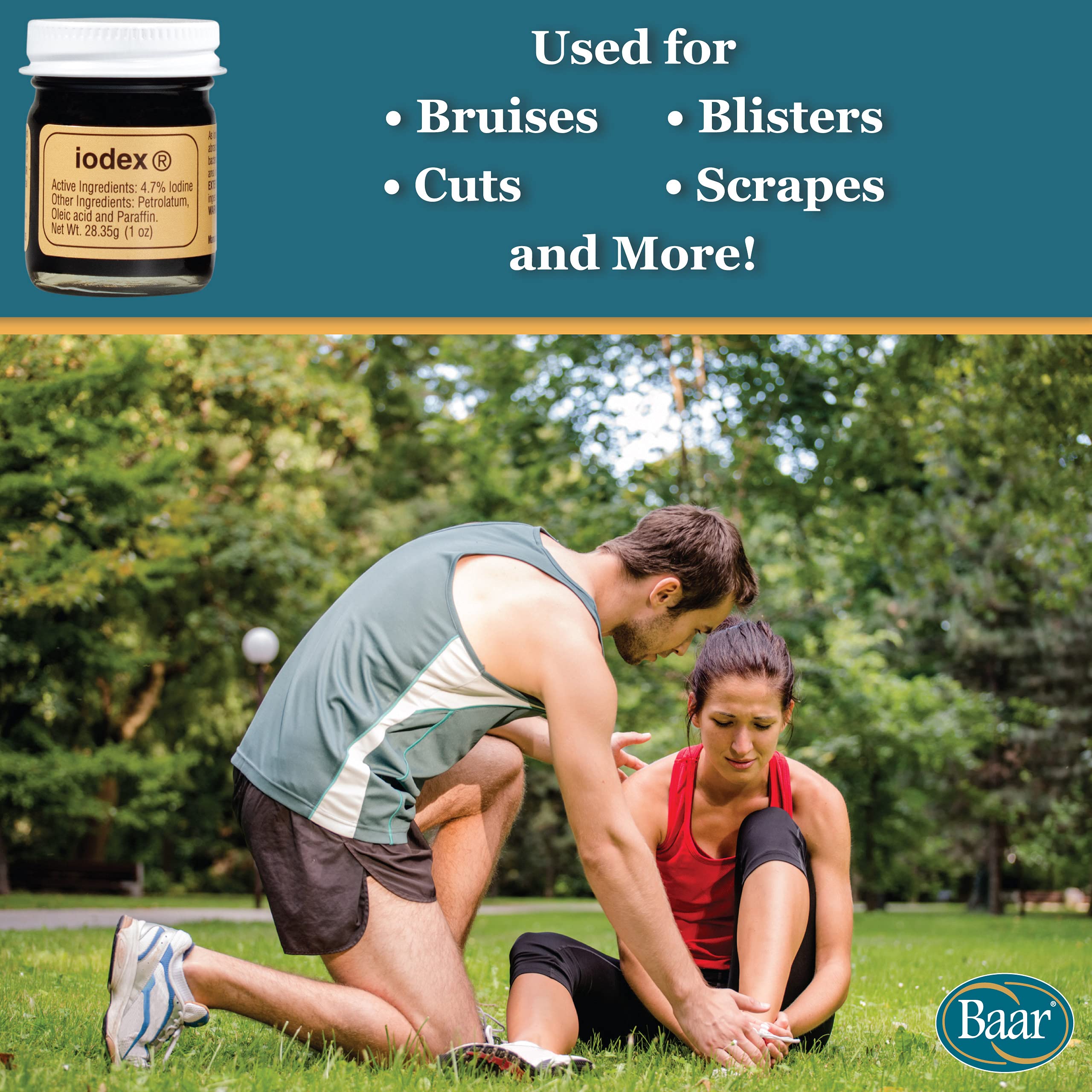 Smooth salve texture makes gentle, precise application.