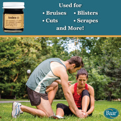 Smooth salve texture makes gentle, precise application.