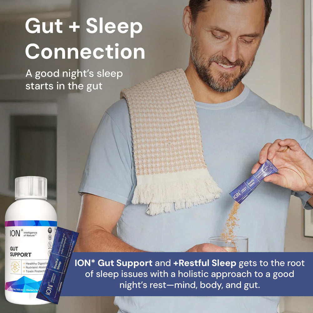 ION Restful Sleep packaging box on nightstand