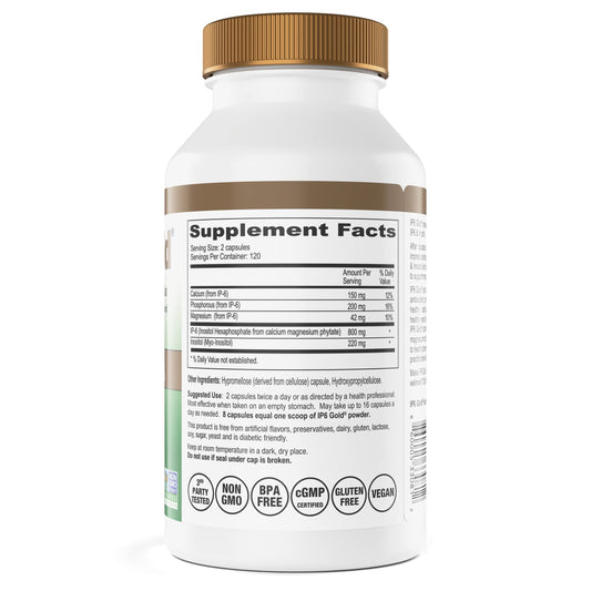 IP6 Gold label-packaging emphasizes Non-GMO verification and US manufacturing standards.