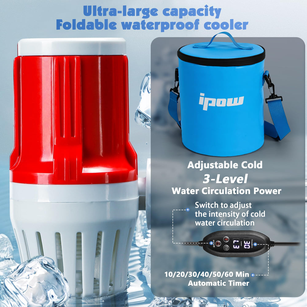 IPOW extended insulated tube offers flexibility during use.