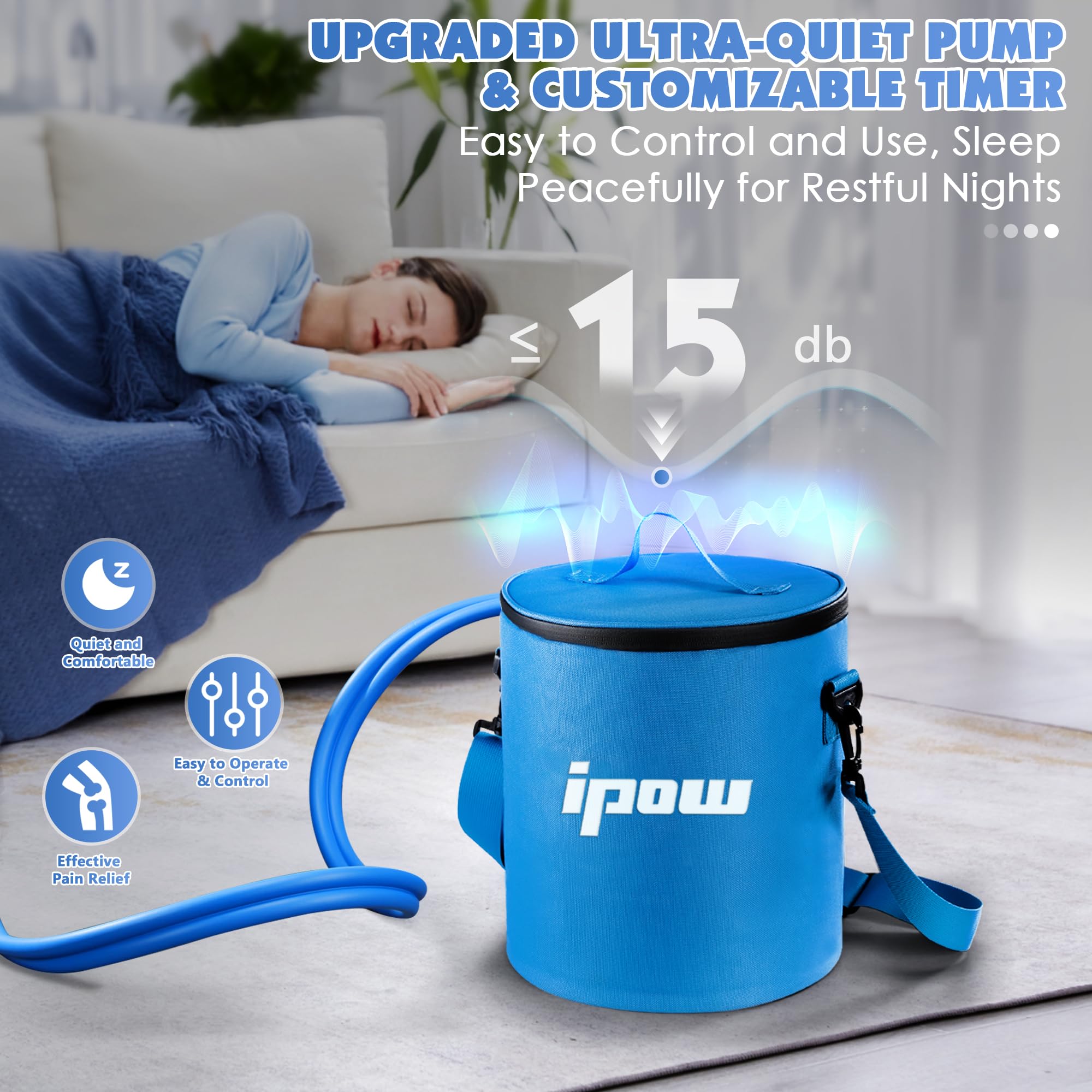 IPOW three level intensity switch lets you adjust cooling speed