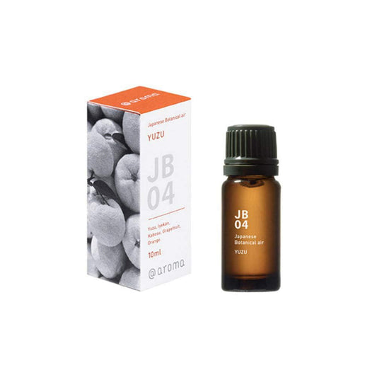 IPPINKA Yuzu essential oil bottle viewed from above for a fresh diffuser setup.