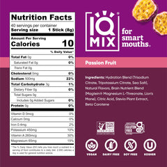 IQMIX close-up with Lion’s Mane and Magtein for focus support