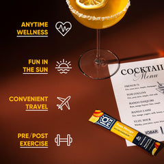 IQMIX sugar-free hydration packet emphasizes low calories and keto-friendly profile