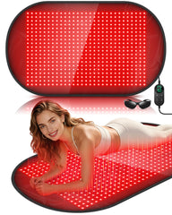 IRELEX 43x26 back coverage mat shown during a relaxed session for broad-area use