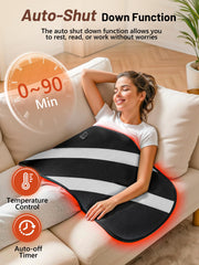 IRELEX red light therapy mat featuring 10Hz pulsed mode for customizable sessions.