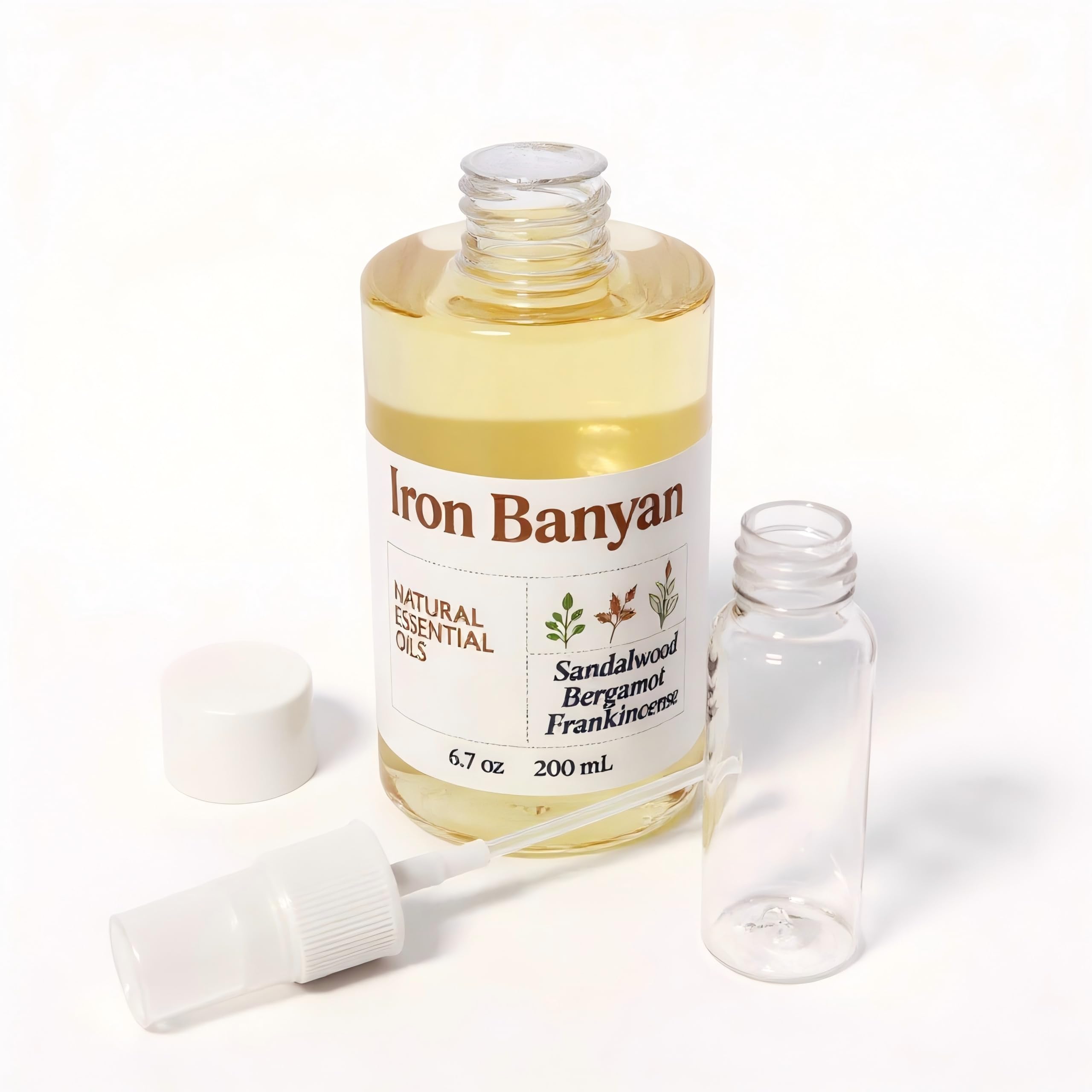 Iron Banyan office diffuser setup for calm focus