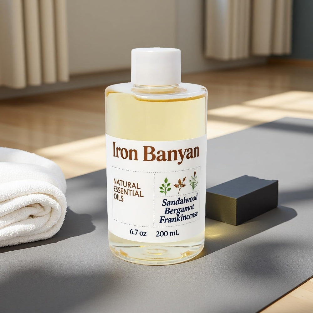 Iron Banyan portable spray bottle for easy precise aroma application