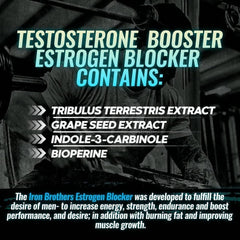Grape Seed Extract capsules from Iron Brothers for antioxidant support during workouts.