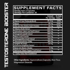 Iron Brothers label view emphasizes transparent ingredients and USA-made quality.