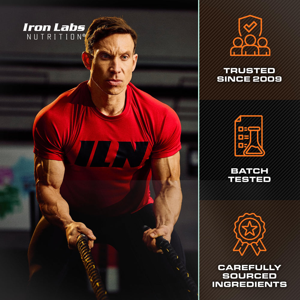 Iron Labs ZM6 bottle with 360 capsules for half-year supply