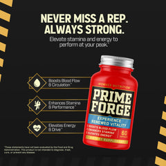 IronVex testosterone booster label emphasizes quality and USA manufacturing.