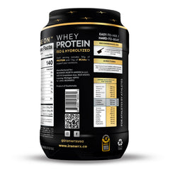 IRONWRX shake mixing with water in glass, fast-absorption and easy use