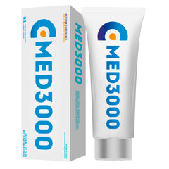 Irvy Med3000 ED Cream tube front view highlights extra-strength formula.