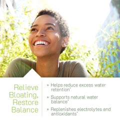 Close-up of Irwin Naturals Bloat-Away soft-gels for fast absorption