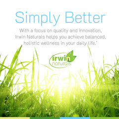 Irwin Naturals CoQ10-RED packaging back showing quality assurance