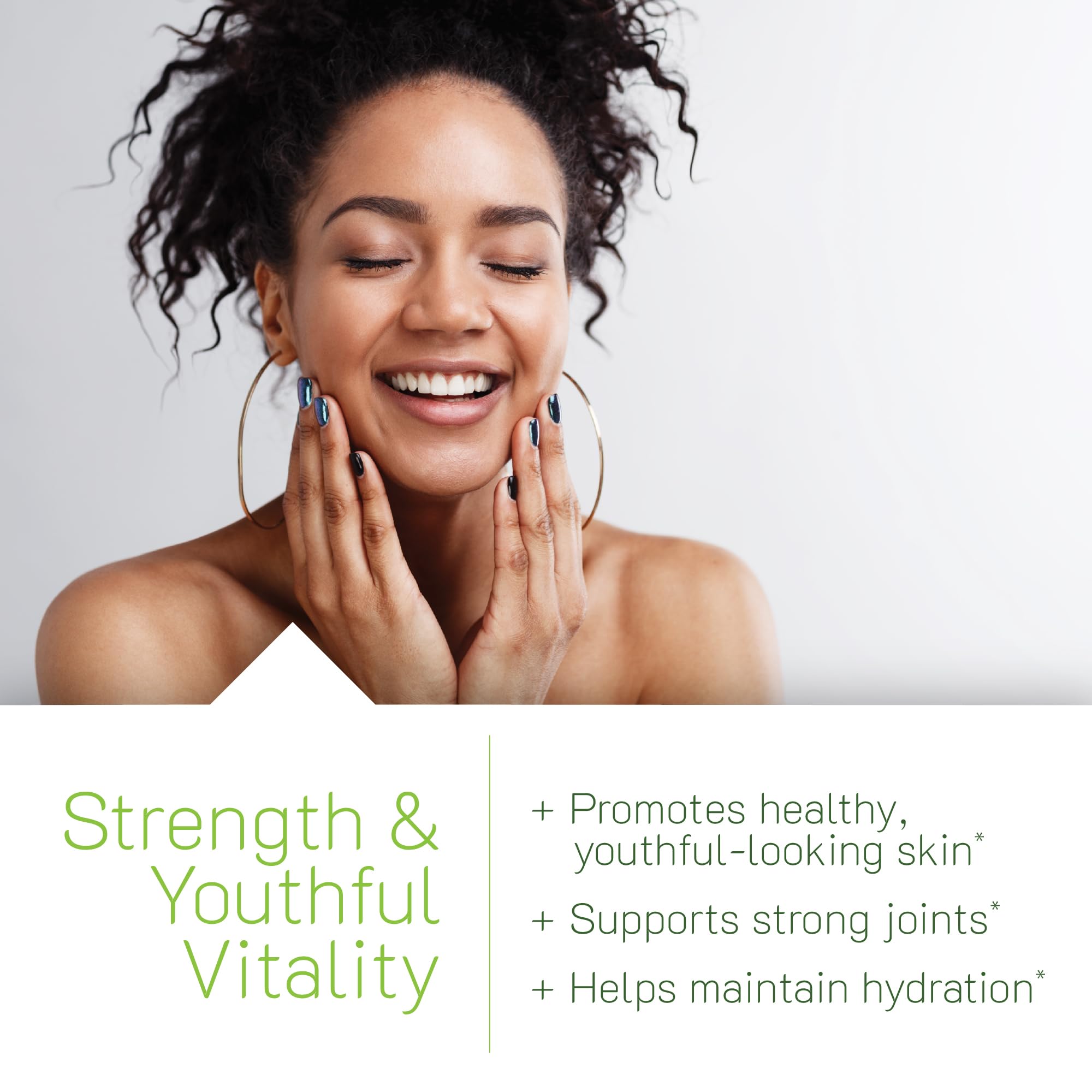 Coconut water solids in Irwin Naturals Collagen-Pure for hydration support.