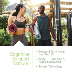 Irwin Naturals Ginkgo Smart label closeup shows DMAE and BioPerine for absorption