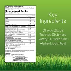 Irwin Naturals Ginkgo Smart soft-gels close-up highlights liquid formula for absorption