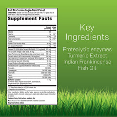 Irwin Naturals Inflamma-Less bottle back shows ingredient details