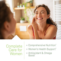 Living Green Liquid-Gel softgels featured for easy swallowing.