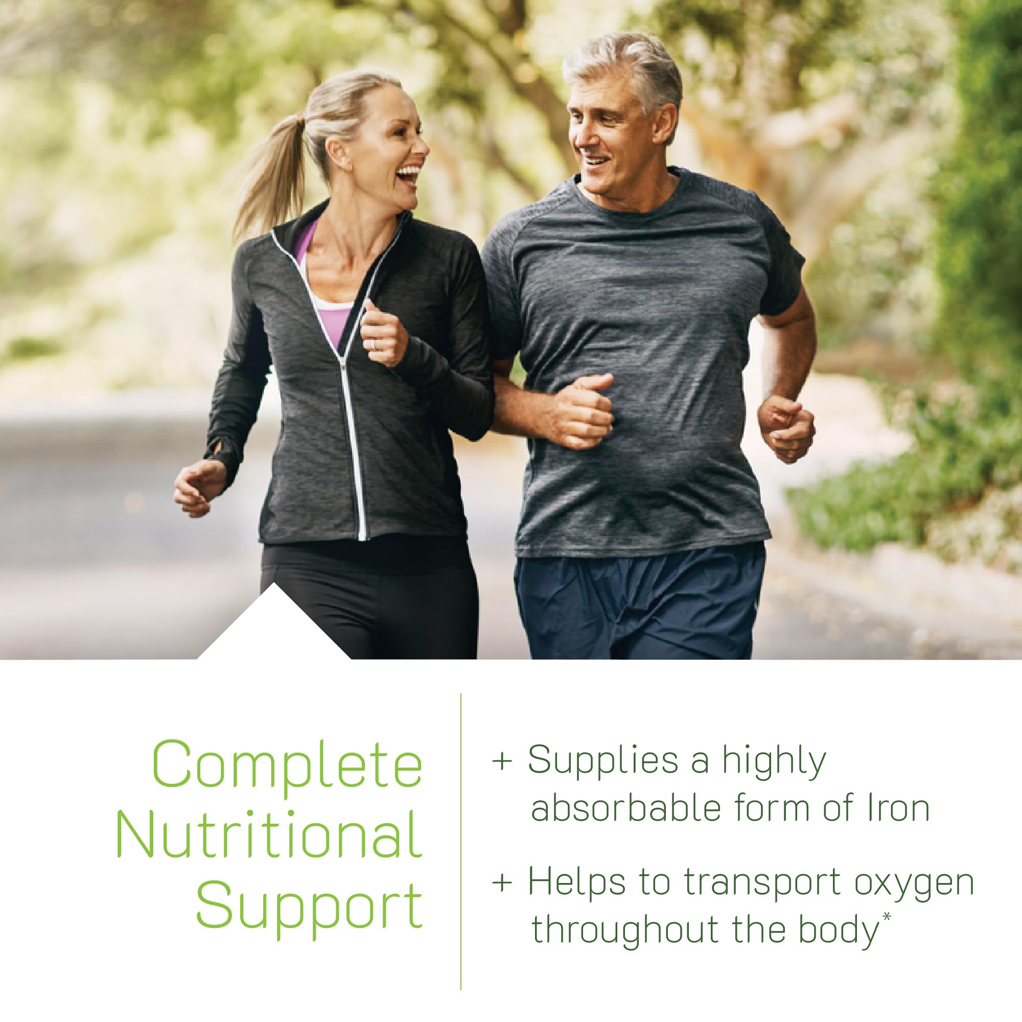Label close-up shows Vitamin D3 and absorption-enhancing ingredients