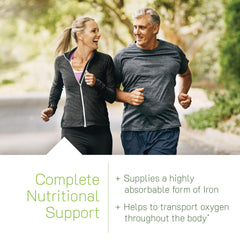 Label close-up shows Vitamin D3 and absorption-enhancing ingredients