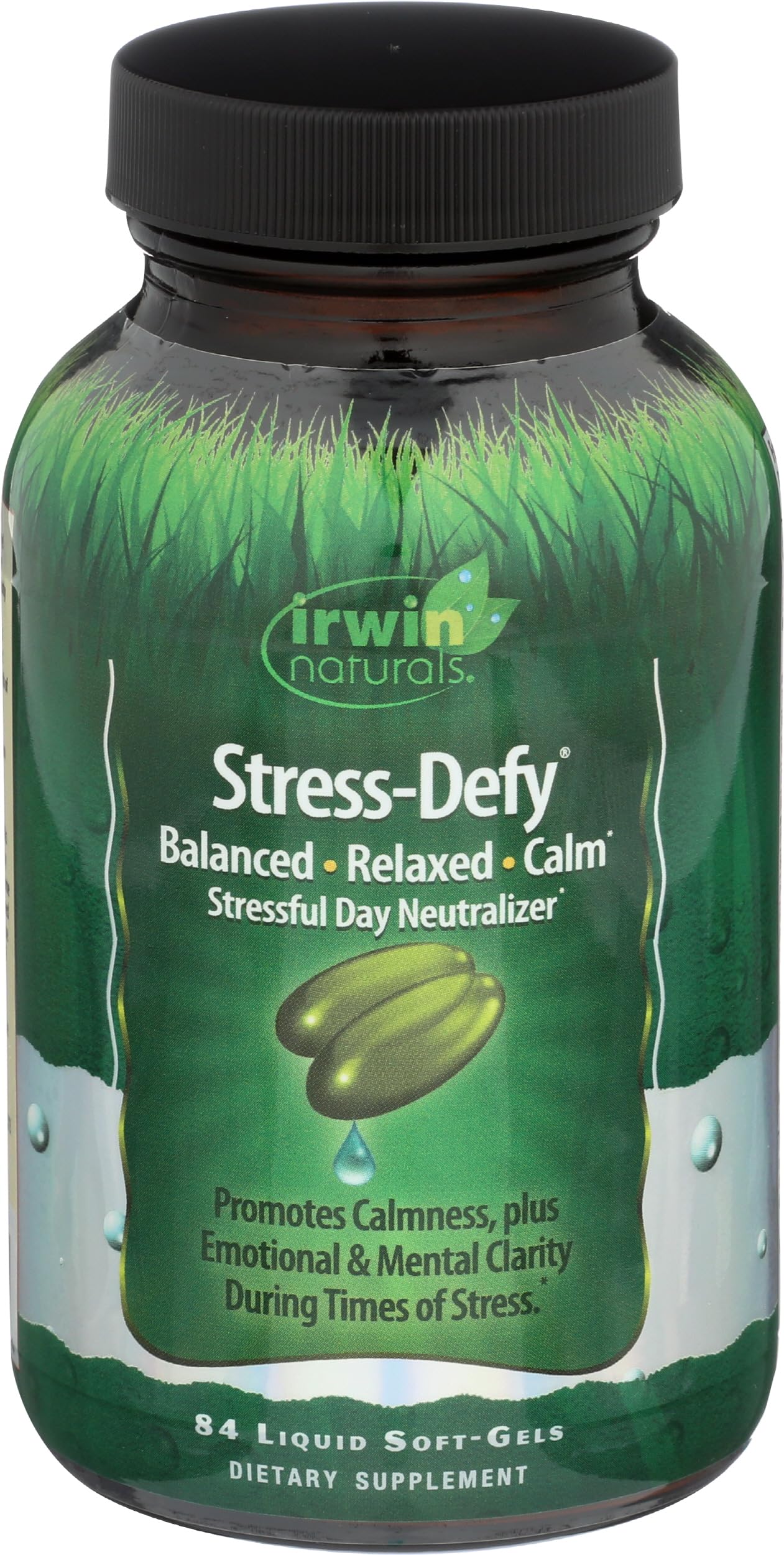 Pour shot suggests easy daily use and routine with Stress-Defy